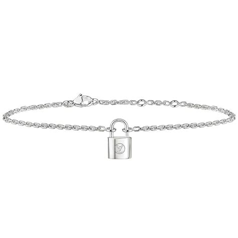 louis vuitton silver lockit bracelet sterling silver|Louis Vuitton bracelet buy online.